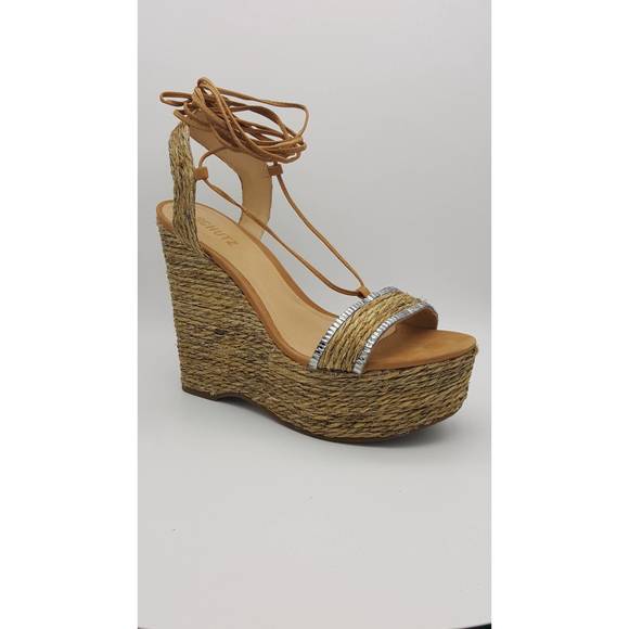 Nina Deena Black Satin Heeled Sandals Evening Stiletto Heel Pump